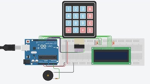 Clave de 4 dígitos con lcd y keypad usando Arduino