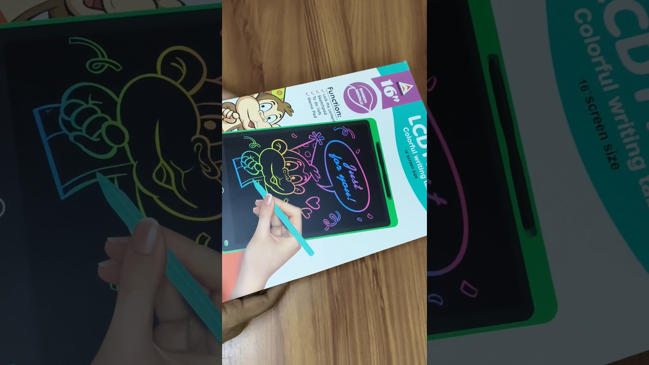 Unboxing 16 inch Writing Pand Lcd Panel Bigger Size 