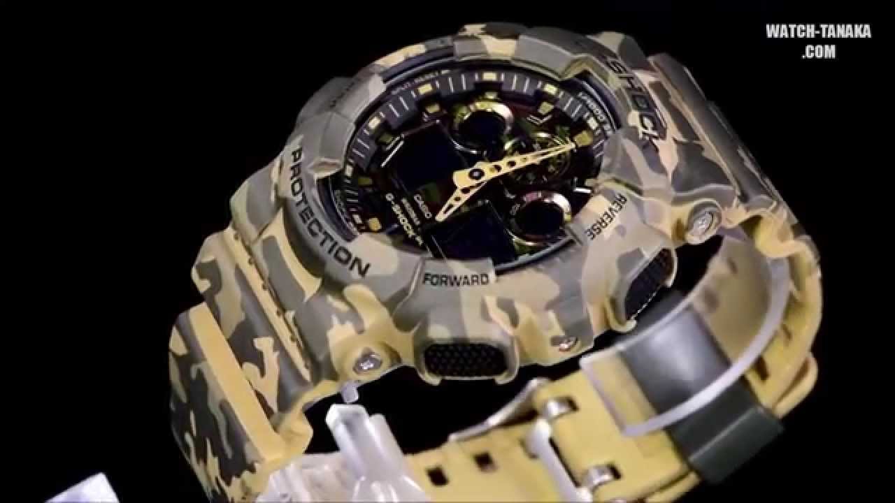 CASIO G-SHOCK GA-100CM-5AJF カシオ G-SHOCK カモフラージュシリーズ