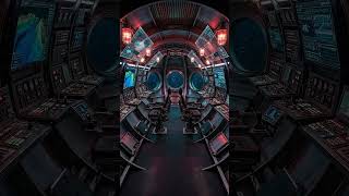Inside a Deep-Sea Submarine Control Room | Futuristic Ocean Base