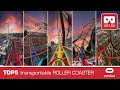 TOP 5 biggest transportable Roller Coaster VR180 VR Funfair | Kirmes Achterbahn 360° #OCULUS