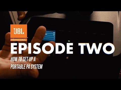 How to Set up a JBL EON ONE Mk2 Portable PA Ep. 2: The App Connection