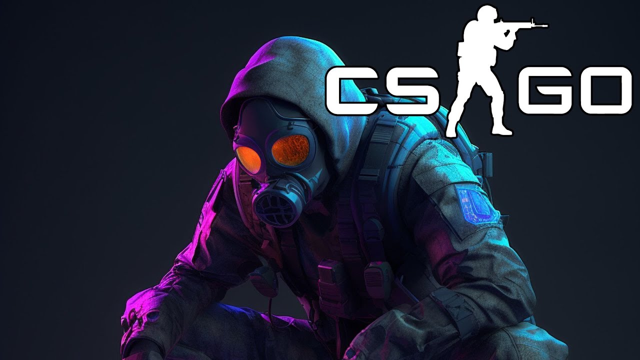 Counter-Strike: Global Offensive Wallpaper 4K, CS GO, Gas mask