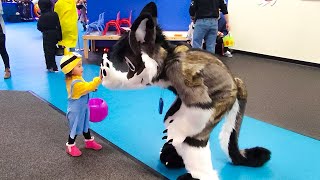 Halloween Carnival in Fursuit!