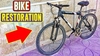 Epic Bicycle RESTORATION | I bought a junk bike and turned it into An Amazing Mountain Bike