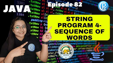 How to Arrange Words in alphabetical order | String Program in JAVA | Complete JAVA | Episode 82