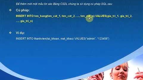 [Tự học] Hướng dẫn tự học lập trình Web với PHP và My SQL   Bài 13   YouTube HD