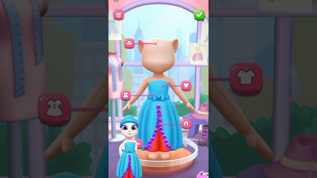Talking Tom New dresses 👗