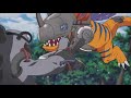 Greymon Digivolve to MetalGreymon but with &quot;Believer&quot; (Digimon Adventure 2020 X Digimon Savers)