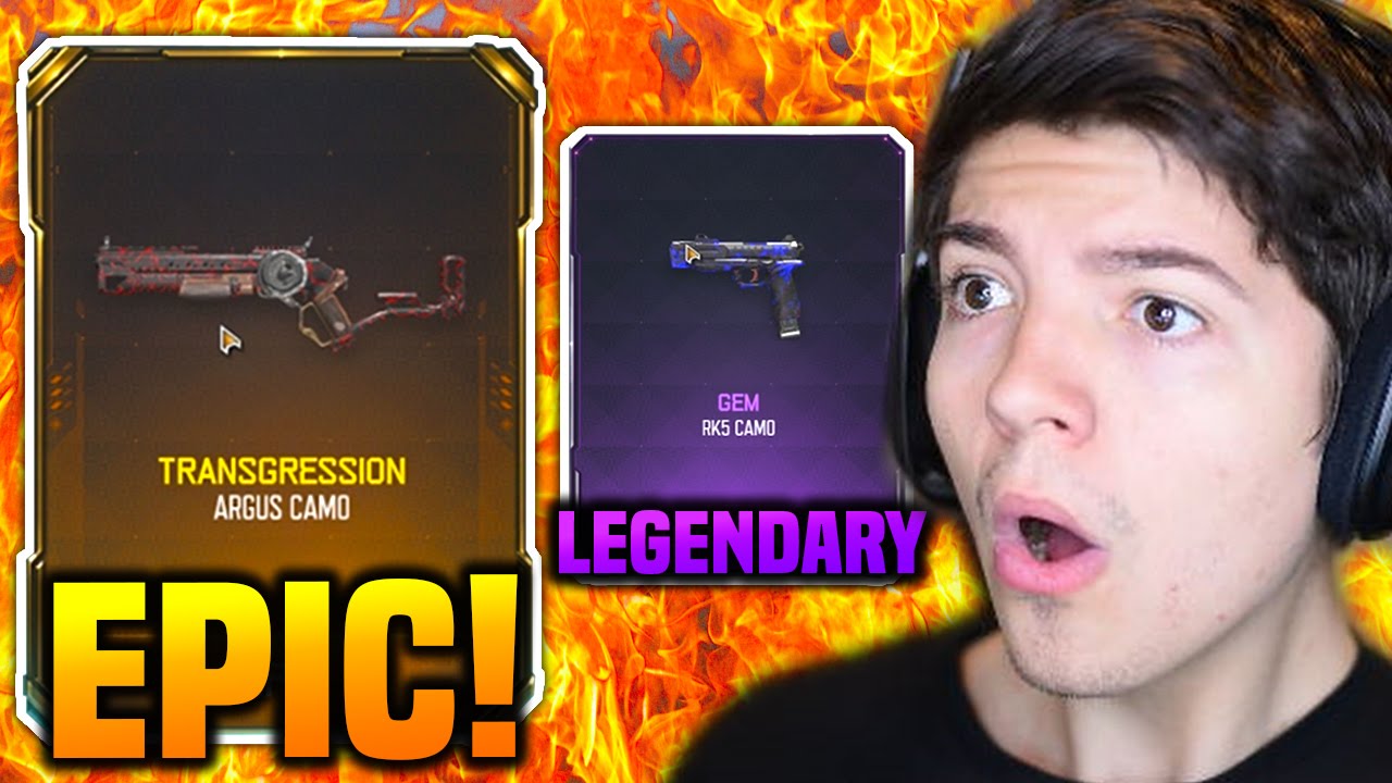 EPIC & LEGENDARY CAMOS! - Black Ops 3: Supply Drop Opening! (Crypto Keys)