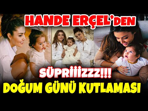 HANDE ERÇEL SÜPRİZ DOĞUM GÜNÜ PARTİSİ (Aylin Mavi 1 Yaşında)