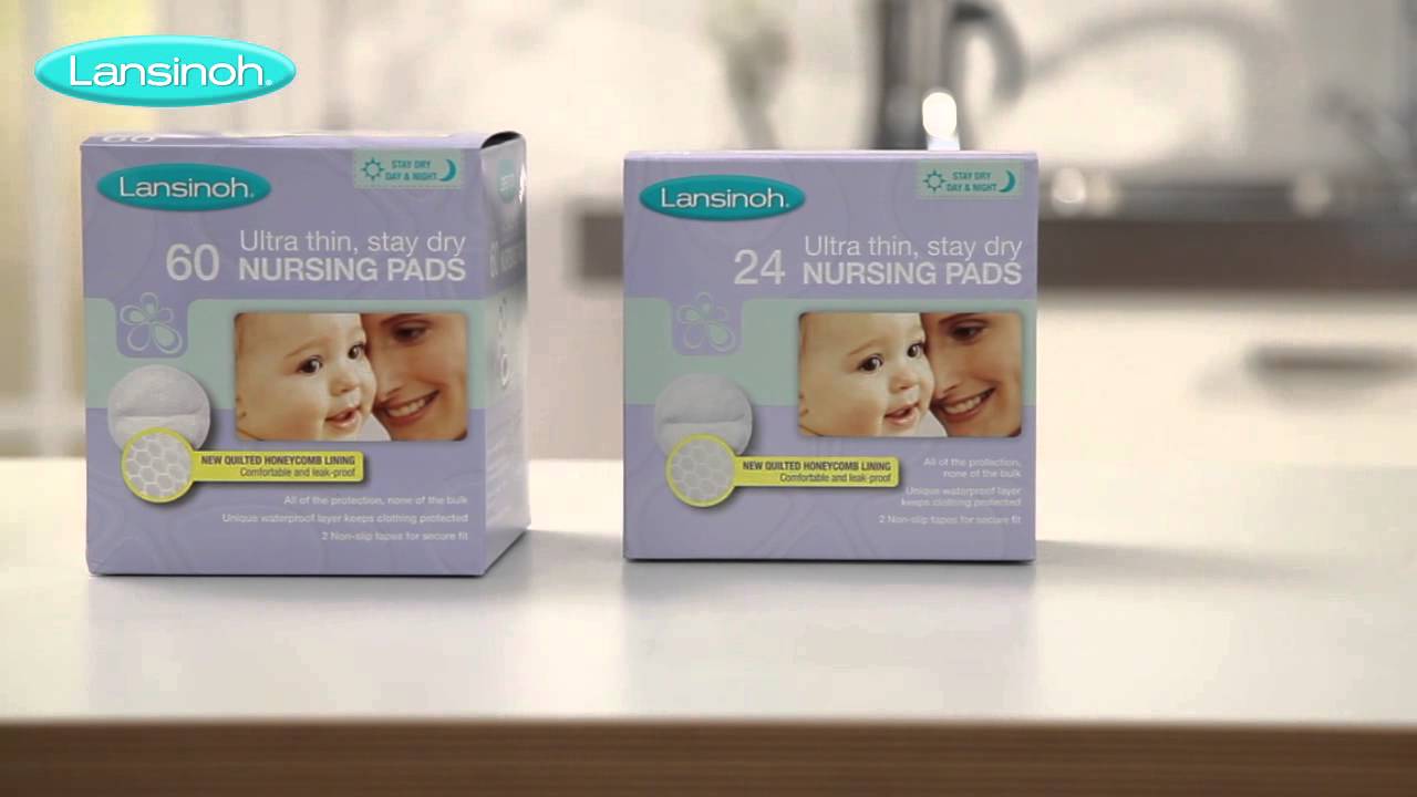 Lansinoh Nursing Pads, Stay Dry - 60 pads