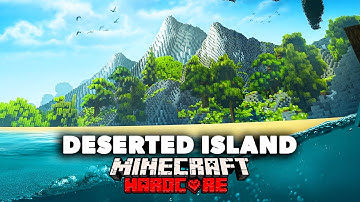 100 Days Stranded on an Island in Minecraft