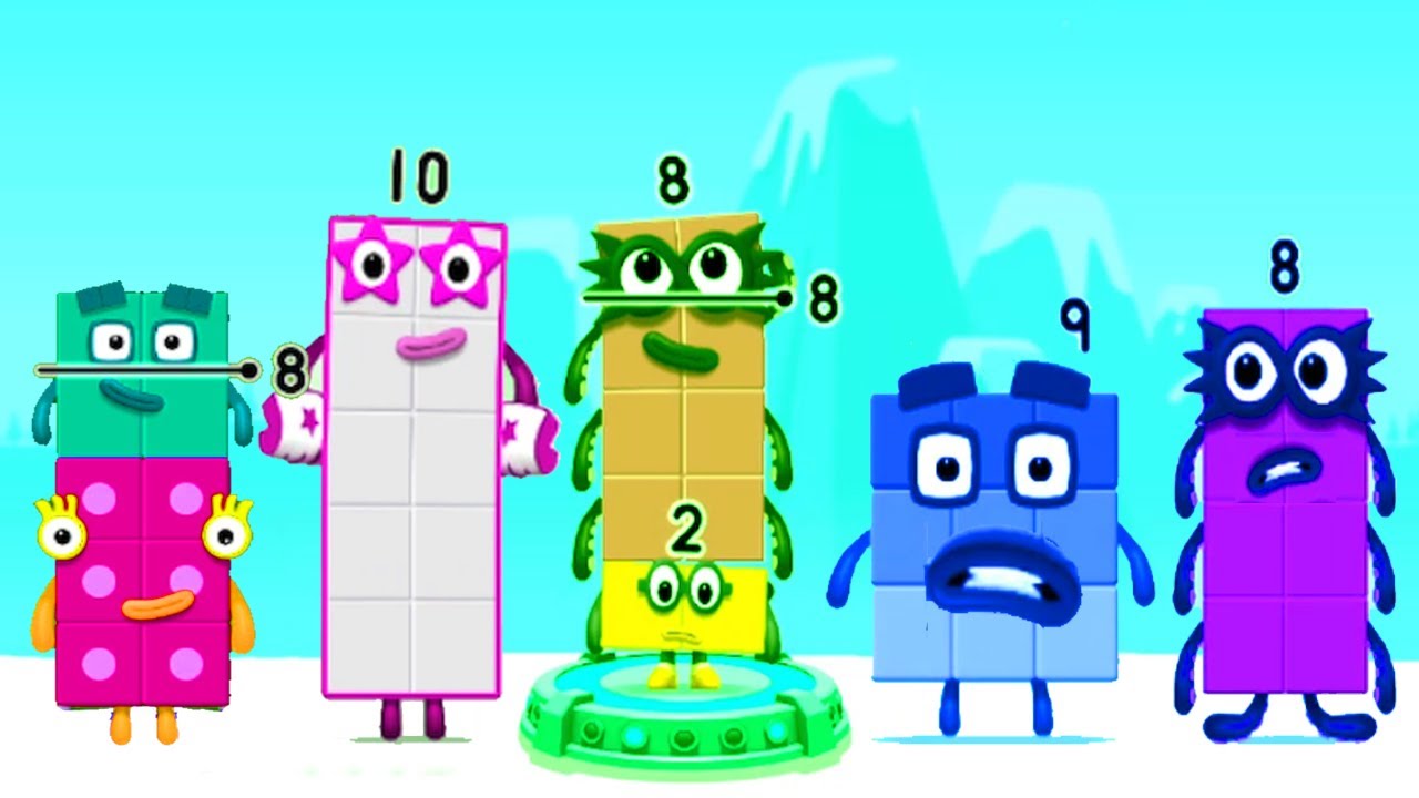 Numberblocks Learning Academy #75 - Numberblocks 9 1 7