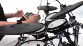 Roland TD-12KX V-Drum Electronic Drum Kit, Black