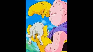 Majin Buu Heals A Dogs Broken Leg Dragon Ball Z