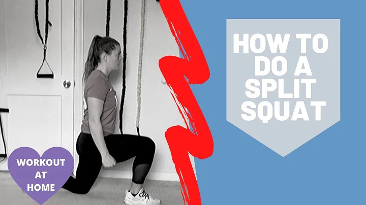 How To Do A Split Squat | Easy To Do At Home