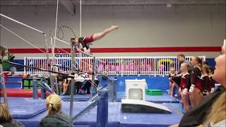 Lily Pederson, Gymnastics Progression Montage, Uneven Bars, Level 3 to Level 8