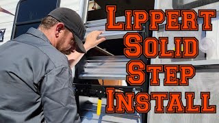 Lippert Solid Step Install