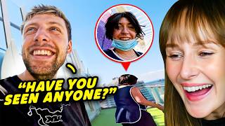 Freya Reacts to SIDEMEN ULTIMATE SIDE & SEEK ON WORLD'S BIGGEST CRUISE SHIP