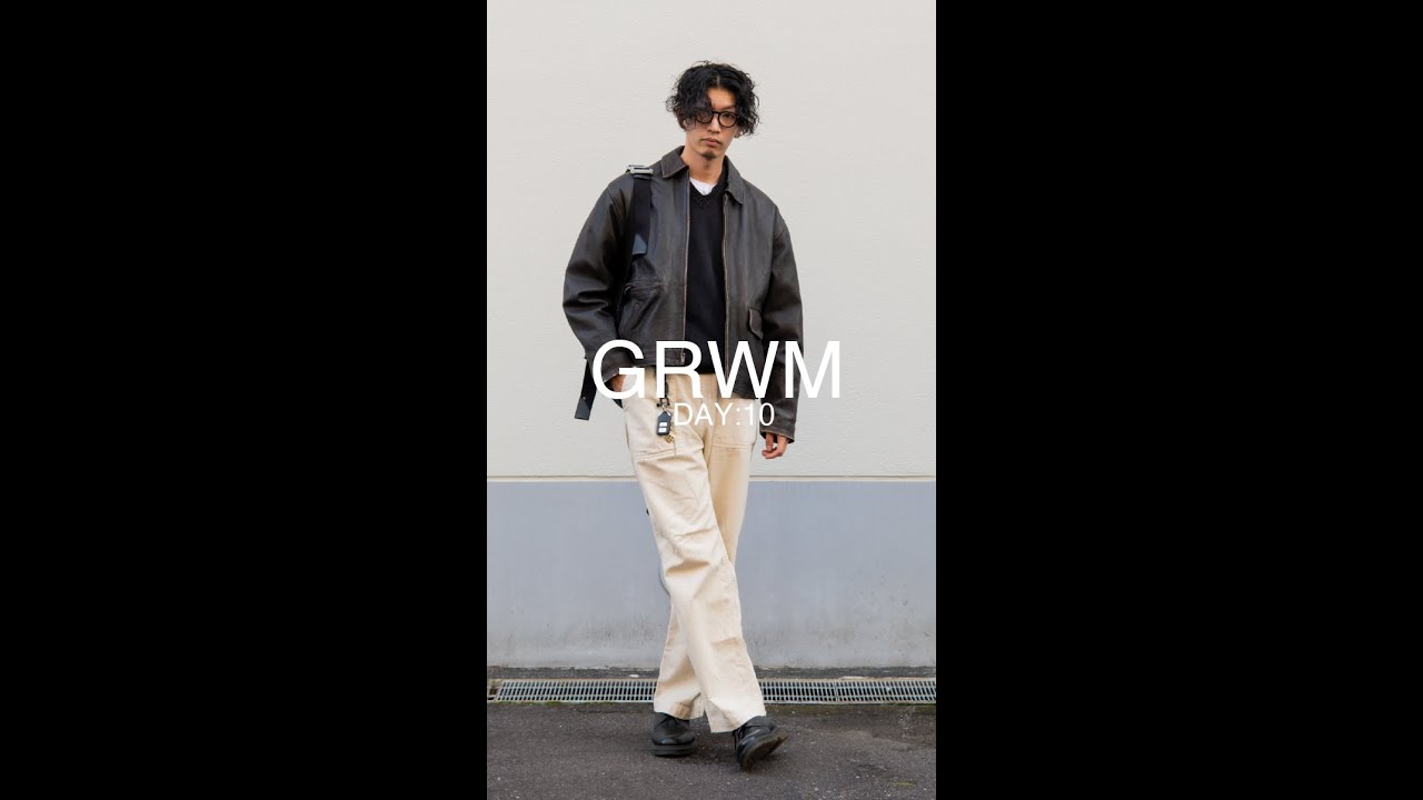 GAPのレザージャケット最高。90s GAP leather jacket is essential