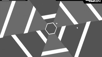 Super hexagon : Hardestestest level x1.25 speed Completed !