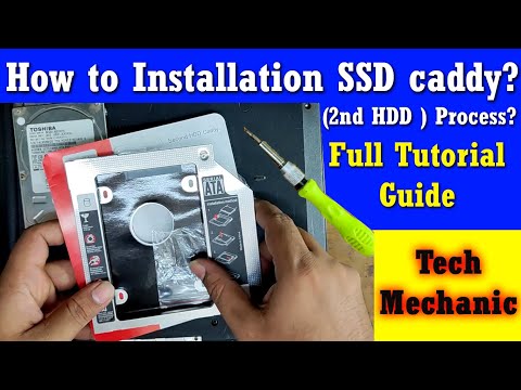 Unboxing SSD caddy (2nd HDD ) With Installation Process @techmechanic65 #SSD_caddy #adapter