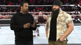 90 seconds with WWE superstar Bray Wyatt