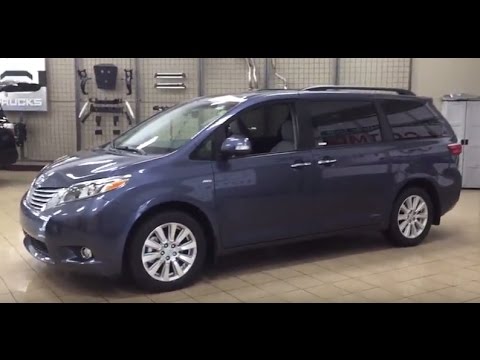 used 2017 toyota sienna awd