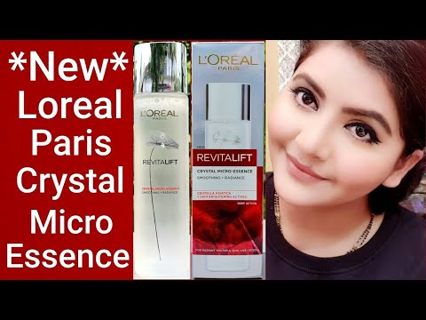 L'Oreal Paris Crystal Micro-Essence Review |  RARA | How to get glowing skin | bright & clear skin |