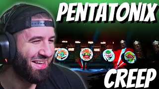 OMG!! Pentatonix - Creep by Radiohead | The Masked Singer | REACTION