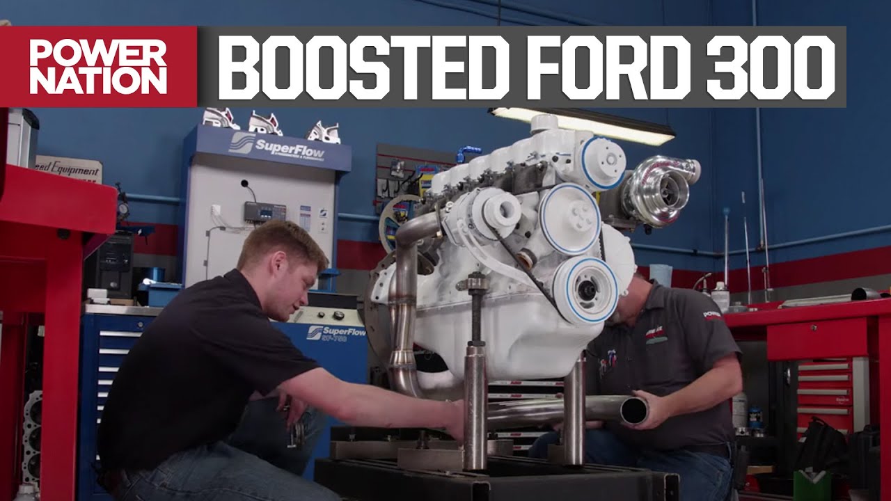 Turbocharged Ford 300 Inline Six Makes Over 500 Hp On The Dyno - Engine Power S8, E14