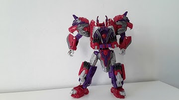 Transformers titans return : ALPHA TRION  transformation