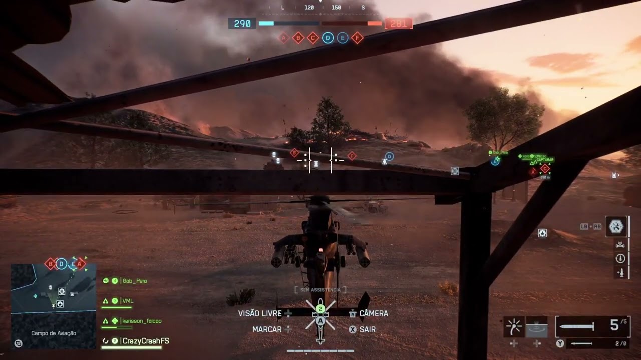 Battlefield 6 Em uma partida 50 kills com o Helicoptero (Part 3/3)