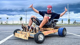 WHAT IS A 100K WOODEN GO-KART CAPABLE OF?