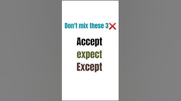 Accept your mistakes 😂 Except grammar ones 🤓 Expect correction!