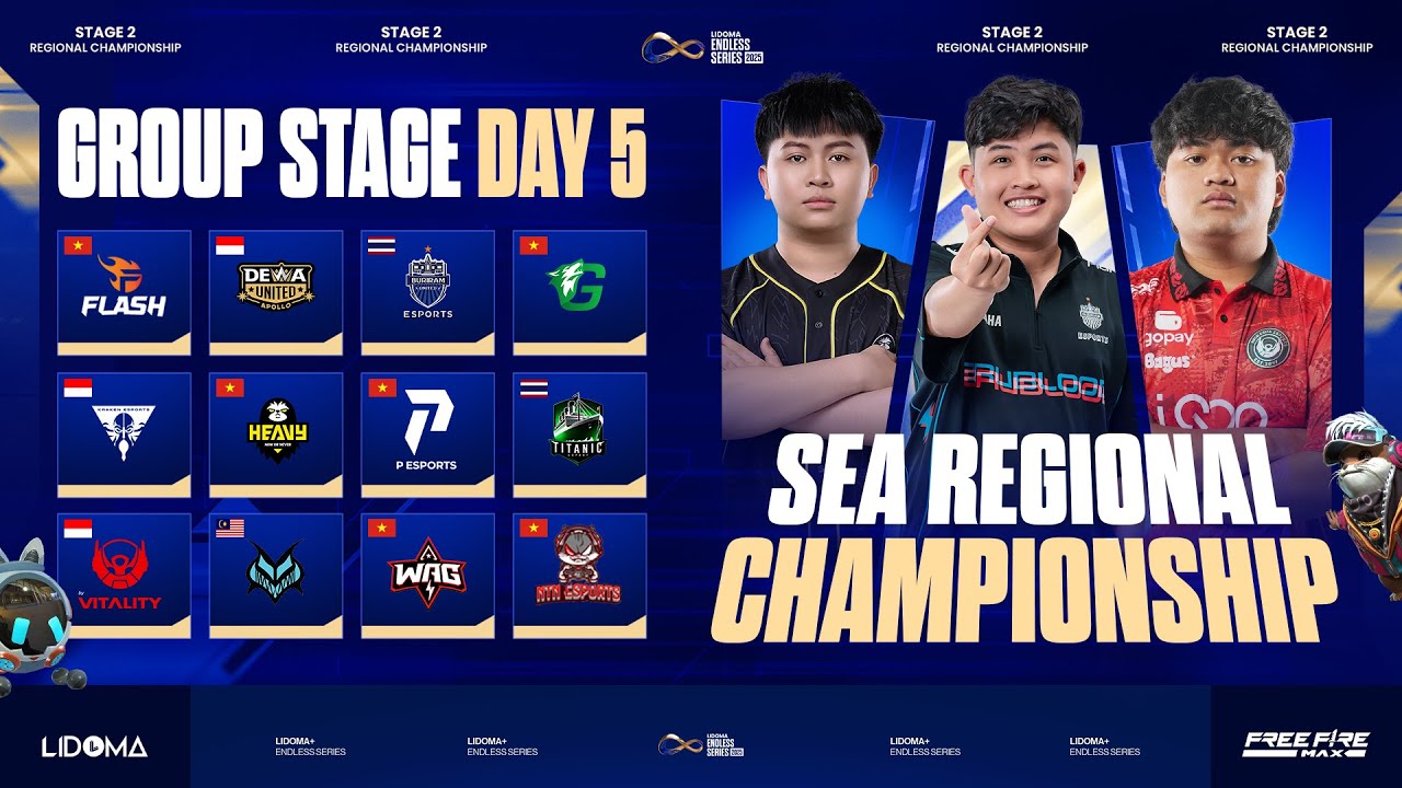 [VN] LIDOMA ENDLESS SERIES | SEA REGIONAL CHAMPIONSHIP | DAY 5 