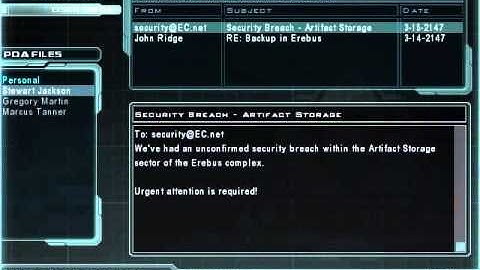 Doom 3 RoE - Stewart Jackson PDA