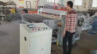 8ft width（2mm to 3mm wire dia）full automatic welded wire mesh machine