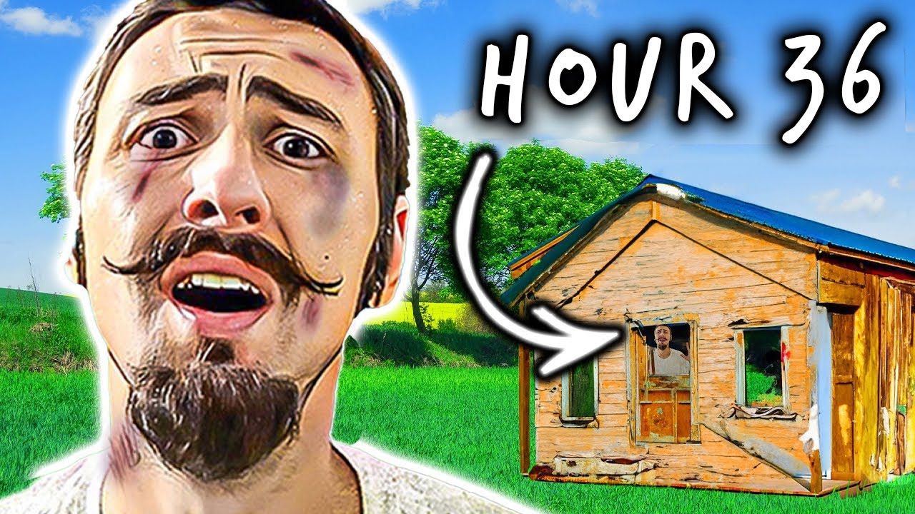 Surviving 100 Hours in Abandoned Cabin