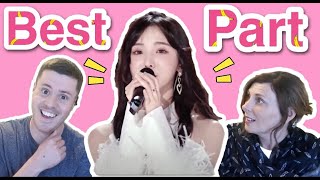 【创造营2020】英国小哥和他老妈被Nene天使般的嗓音惊呆了！'Best Part' (郑乃馨/Chuang 2020)