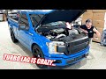 We Put a GIANT 88mm Turbo on Our F-150!!! But It Doesn’t Like It…
