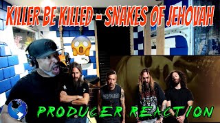 KILLER BE KILLED   Snakes Of Jehovah OFFICIAL MUSIC VIDEO - Producer Reaction