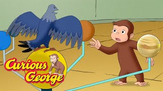 George \& the Space Pigeon 🐵 Curious George 🐵 Kids Cartoon 🐵 Kids Movies