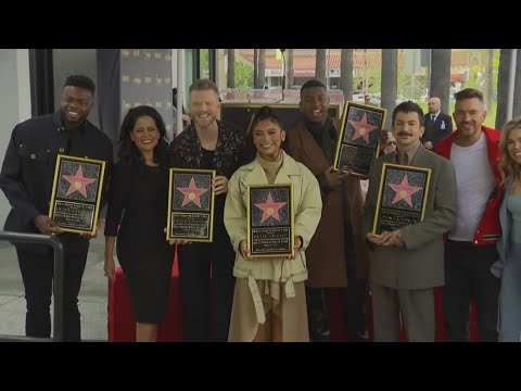 Pentatonix receives Hollywood Walk of Fame star