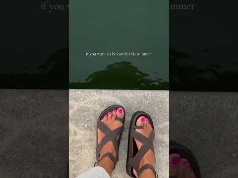 Cushionaire Ankle wrap sandals