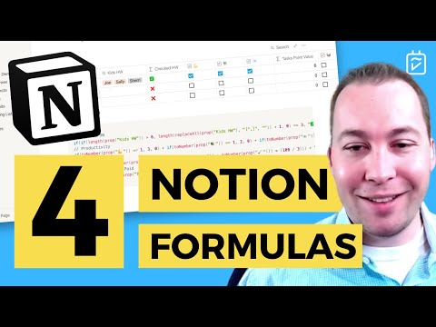 4 Notion Formulas to Try