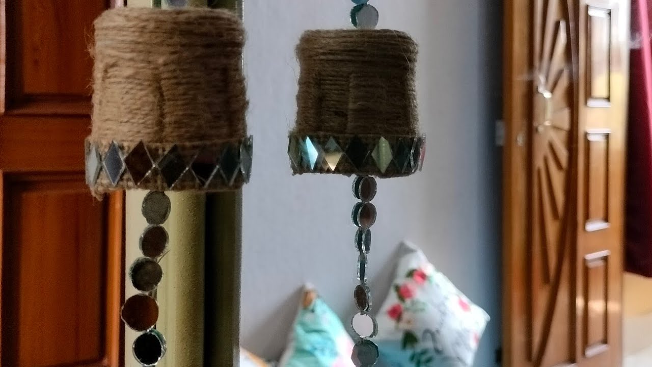 heeng box/dibbi se banaye beautiful door hanging| best use of waste | DIY door hanging