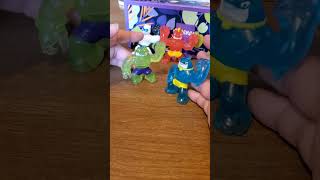 HEROES OF GOOJITZU MINIS!! #amazingtoys #trending #short #viral #stretchy #toys