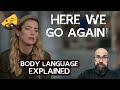 The Amber Heard Today show interview | What Is Going on?! | Body Language Explained